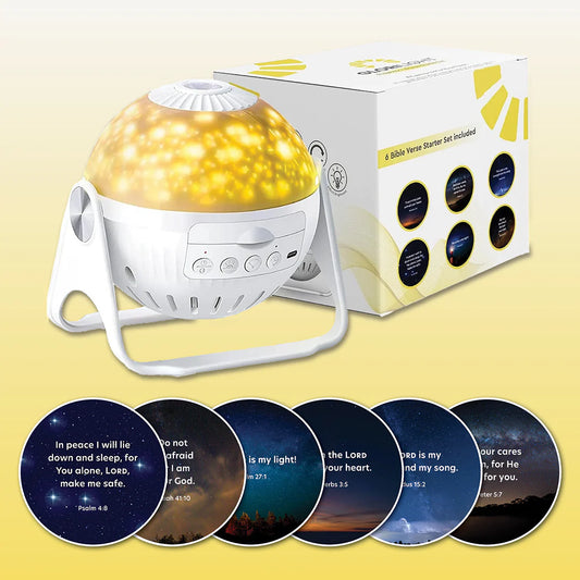 Starter Kit | Projector + 6 Bible Verse Discs